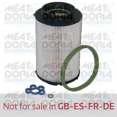 MEAT &amp; DORIA 4489 filtru combustibil