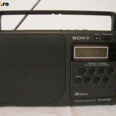 RADIO SONY ICF-M760 S, FUNCTIONEAZA .