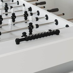 vidaXL Număr de mese de fotbal 2 pcs Negru 30 x 2,2 x 2,9 cm Plastic 858906