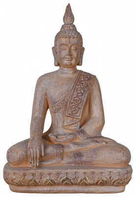 Statueta mare cu Budha din rasini CW628 foto