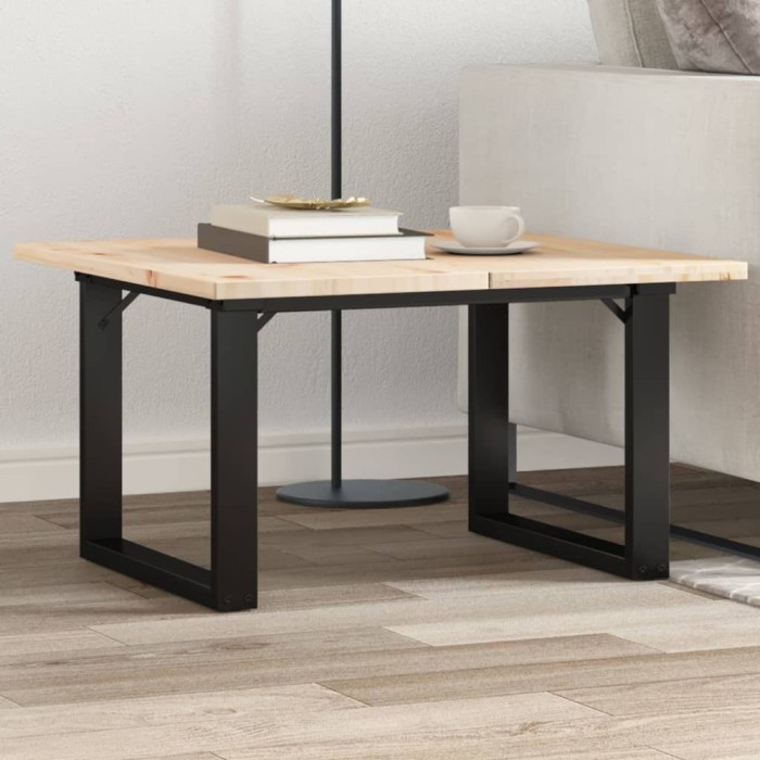 vidaXL Picioare Măsuță de cafea O-Frame 60x50x38 cm Oţel