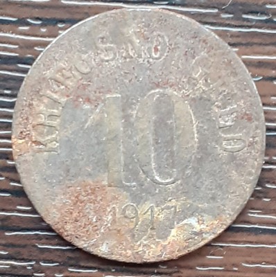 (M2227) MONEDA (NOTGELD, KRIEGSGELD) GERMANIA - 10 PFENNIG 1917 - FURTH foto