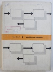 IDENTIFICAREA SISTEMELOR de PIETER EYKHOFF , 1977 * PREZINTA HALOURI DE APA