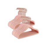 Cumpara ieftin Set umerase de catifea Songmics Roz 30x20.5x0.5 cm