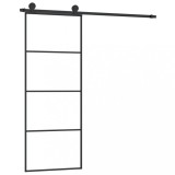 Cumpara ieftin Usa glisanta cu set feronerie, 76x205 cm, sticla ESG/aluminiu