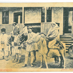 5161 - PETROSANI, Hunedoara, ETHNIC, Romania - old postcard - used - 1903