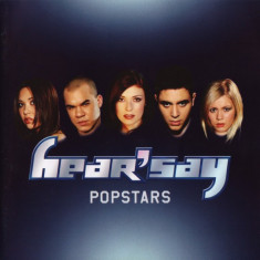 CD Hear'Say ‎– Popstars , original, holograma