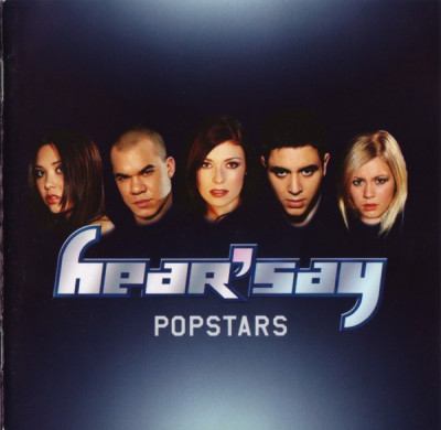 CD Hear&amp;#039;Say &amp;lrm;&amp;ndash; Popstars , original, holograma foto