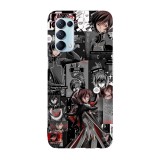 Husa compatibila cu Oppo A55, Viceversa, model Lelouch vi Britannia Code Geass, Silicon, TPU, Transparent, Carcasa
