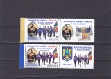 JANDARMERIA,SERIE CU VINIETE DIFERITE,2010,MNH.ROMANIA., Istorie, Nestampilat