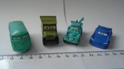 bnk jc Disney Pixar Cars - lot 4 figurine foto