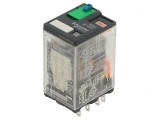 Releu electromagnetic 3PDT 24VDC 10A