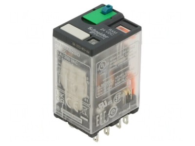 Releu electromagnetic 3PDT 24VDC 10A foto