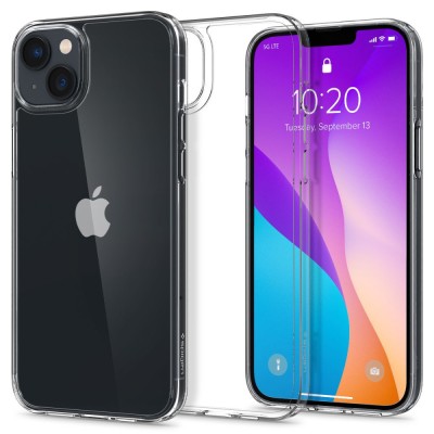 Husa Spigen Airskin Hybrid Iphone 14 Plus transparent foto