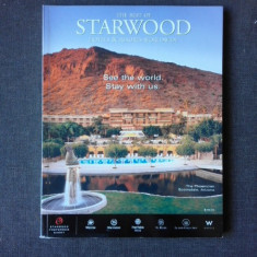 THE BEST OF STARWOOD, HOTEL AND RESORTS WORLDWIDE (CARTE DE CALATORIE, IN LIMBA ENGLEZA)