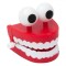 Proteza Dentara Falsa, Model Happy Teeth, Culoare Rosu, Material Plastic