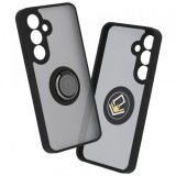 Husa pentru Samsung Galaxy S24 S921, Techsuit, Glinth, Neagra