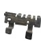 Suport bara de protecție st&acirc;nga spate LAND ROVER DISCOVERY IV L319 2015 OEM: DQL000071 18264020