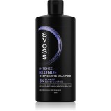 Syoss Intense Blonde sampon violet pentru părul blond şi gri 440 ml