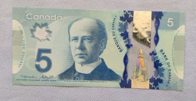 Canada - 5 Dollars / dolari (2013) sHBT foto
