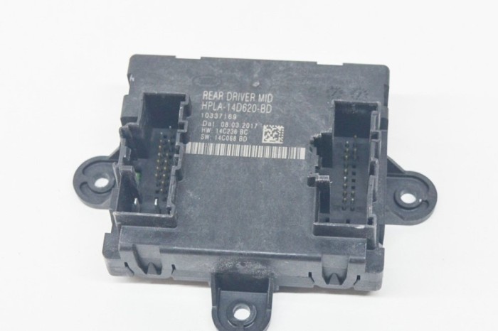 Modul de control ușă dreapta spate LAND ROVER RANGE ROVER IV L405 2017 OEM: 14C068BD,14C236BC,HPLA-14D620-BD,10337169 13324127