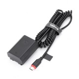 Alimentator USB-C NP-FZ100 camera Sony A7R5 A71II A7RIII A7S3 A7R5 A7 IV ZV-E1