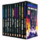 Cumpara ieftin An Official Minecraft Novels 10 Books Collection Set (The Shipwreck, The Voyage, The Crash, The Island, The Rise Of The Arch Illager, The Mountain , T