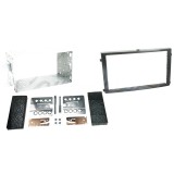 Rama adaptoare 2DIN neagra pentru SsangYong Rexton 2006-2013