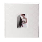 Album foto Wedding Day, personalizabil, 200 fotografii in format 10x15 cm, spatiu notite, alb, ProCart