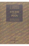 Studii pentru pian. Indrumari si exercitii de Maria Cernovodeanu - C. Czerny, E. Gnesina