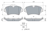BOSCH 0 986 494 736 set placute frana,frana disc