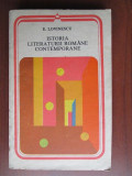 Istoria literaturii romane contemporane-E. Lovinescu