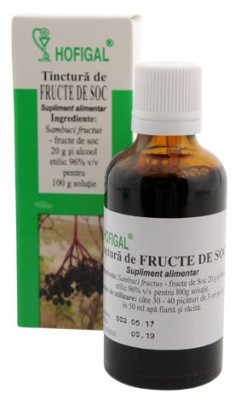 TINCTURA FRUCTE DE SOC 50ML foto
