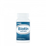 Biotina 300mcg, 100tab, GNC