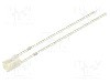 Dioda LED, 3mm, alb rece, 500...750mcd, 10...15mA, 12V, OPTOSUPPLY - OSW5DK3FE1B-12V
