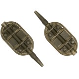 Method FEEDER ARENA Feeder Clasic Flat Oval S 28-75mm, 80g, 1buc/pac