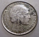 J.015 URUGUAY 20 CENTESIMOS 1942 ARGINT