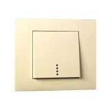 Intrerupator cu LED Grano ST Natural Crem Ovivo 400-020200-201