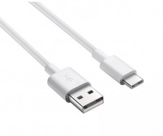 Cablu de Date Huawei AP51 USB Type-A la Type-C Data 100 cm, Bulk - White foto