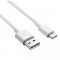 Cablu de Date Huawei AP51 USB Type-A la Type-C Data 100 cm, Bulk - White