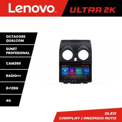 Navigatie Nissan Qashqai 2007-2013 M-499 Octa Core Android Radio Bluetooth GPS WIFI/4G DSP 2K 8+128GB 360 Tosli CarStore Technology