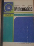 MATEMATICA ALGEBRA, MANUAL PENTRU CLASA A IX-A-C. NASTASESCU, C. NITA, GH. RIZESCU-340795