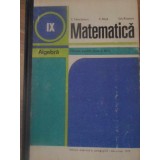 MATEMATICA ALGEBRA, MANUAL PENTRU CLASA A IX-A-C. NASTASESCU, C. NITA, GH. RIZESCU-340795