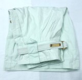 LES LAULAUS pantaloni dama scurti tip clos fermoar talie inalta marimea40 bumbac