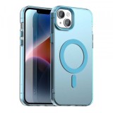 Husa MagSafe pentru Apple iPhone 13, Techsuit, CandyCase, Albastra
