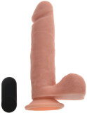 Cumpara ieftin Vibrator Realist Remote Control Silicon Lichid USB 23 cm JGF Premium Sex Toys