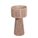 Cumpara ieftin Veioza din fibre naturale Chenz Boho Pako World Natural 35x35x65 cm