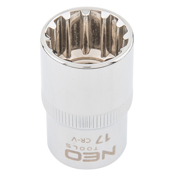 Tubulara hexagonala Spline 1/2&quot;, 17 mm Neo Tools 08-589 HardWork ToolsRange