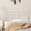 Tablie de pat pentru perete, alb, 146x3x63 cm, lemn masiv pin GartenMobel Dekor, vidaXL