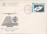 bnk fil Polonia - plic ocazional 1969 - aviatie - LOT 1929-1969